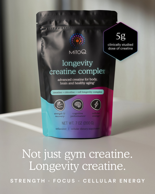 MitoQ longevity creatine complex