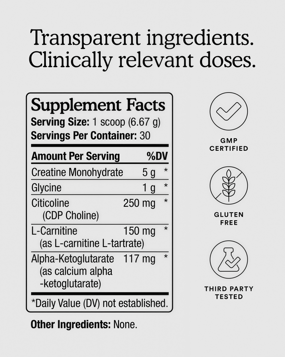 MitoQ longevity creatine complex
