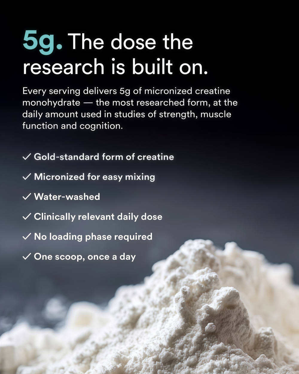 MitoQ longevity creatine complex
