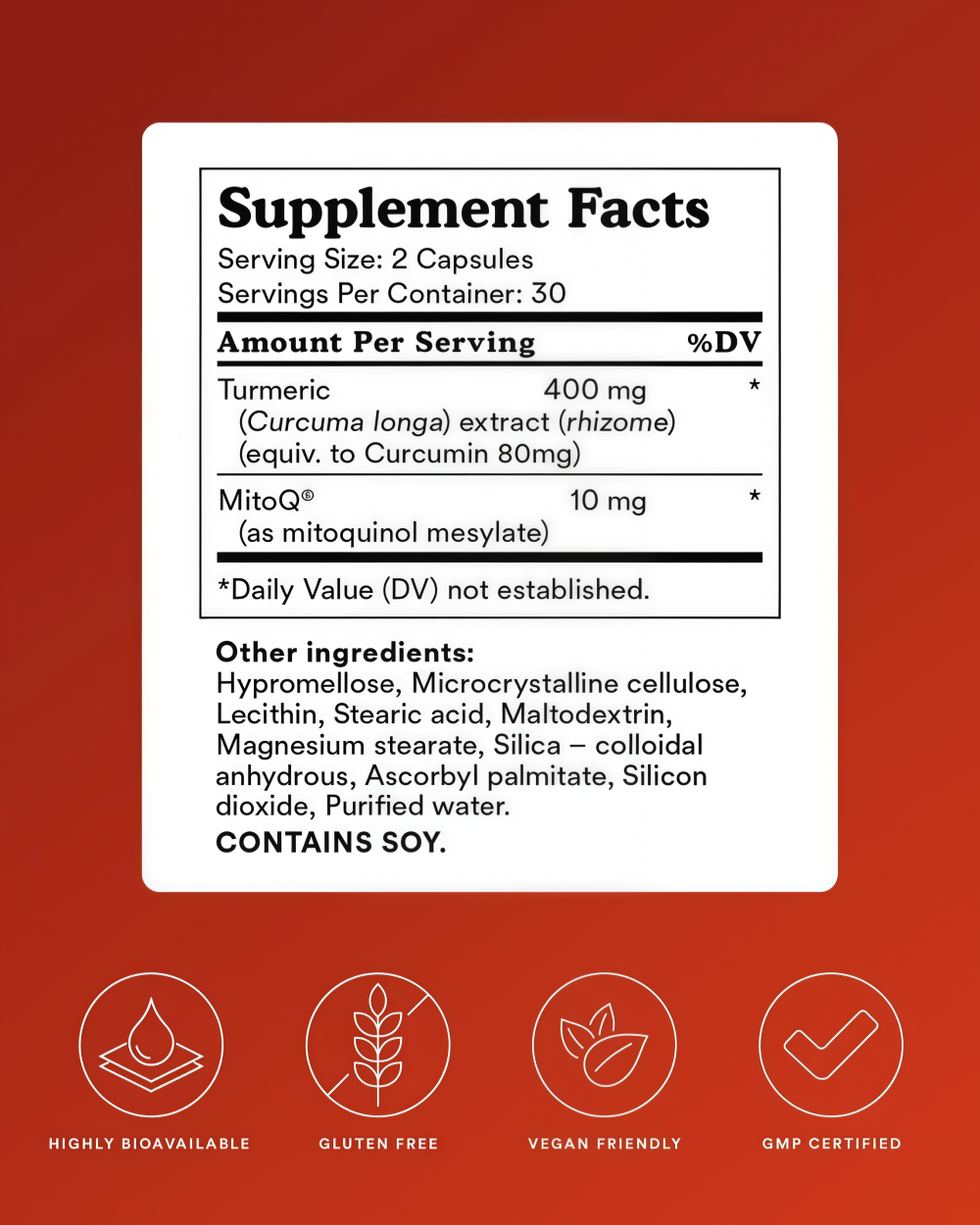 MitoQ curcumin